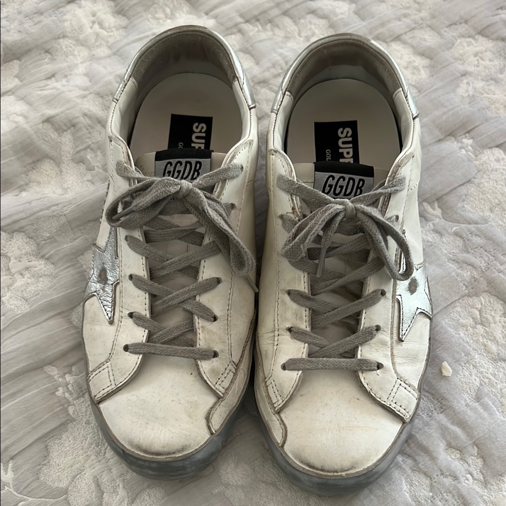 Golden Goose White Leather Insoles Size 9/40